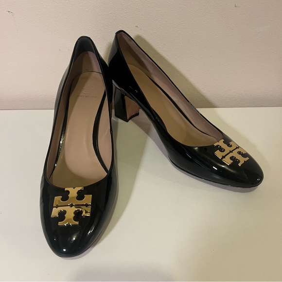 Luxury Minimalist Tory Burch Raleigh 70MM Patent Leather Pump/Shoe - Picture 6 of 9